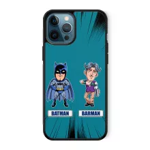 Coque Téléphone Portable « Les 2 Super-Héros de la Nuit !! » – Parodie Batman