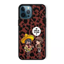 Mikasa Ackerman Handyhülle “Mikasa Ackerman und Eren Jäger” – Parodie auf Attack on Titan