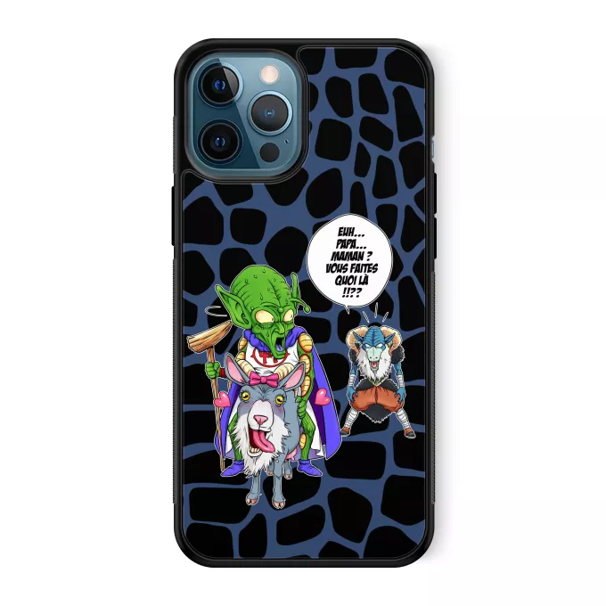 Coque pour téléphone portable iPhone 12 Pro Max Parodie Dragon Ball Super Aux origines du mal... - Moro, Le Très-Haut