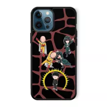 Shigeo Kageyama Handyhülle “Shigeo kageyama aka Mob, Saitama und Fubuki” – Parodie auf One-Punch Man