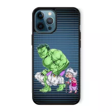 Coque Téléphone Portable L'incroyable Hulk « Super Héros du Quotidien - Le Héros des courses » – Parodie MCU