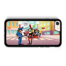 Coque Téléphone Portable Actarus « Papiers du véhicule s'il vous plaît ! » – Parodie Goldorak