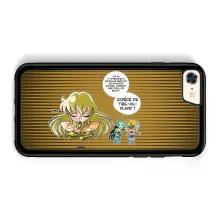 Coque Téléphone Portable Shiryu « La technique interdite: le Roupillon du Lotus !! » – Parodie Saint Seiya