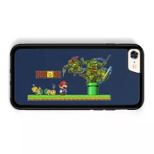 Estojo para Smartphone Donatello “Donatello, Michelangelo, Leonardo, Raphael e Super Mario” – Super Mario de parodia