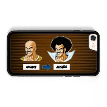 Coque Téléphone Portable Nappa « Avant - Après » – Parodie Dragon Ball Z