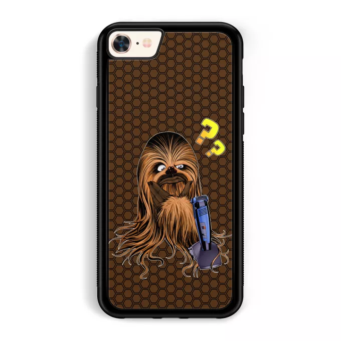 iPhone 7 / 8 / SE2020 Handyhülle Parodie auf Star Wars Chewbacca