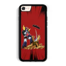 Coque Téléphone Portable « Astéro-Hache de bûcheron ! » – Parodie Goldorak