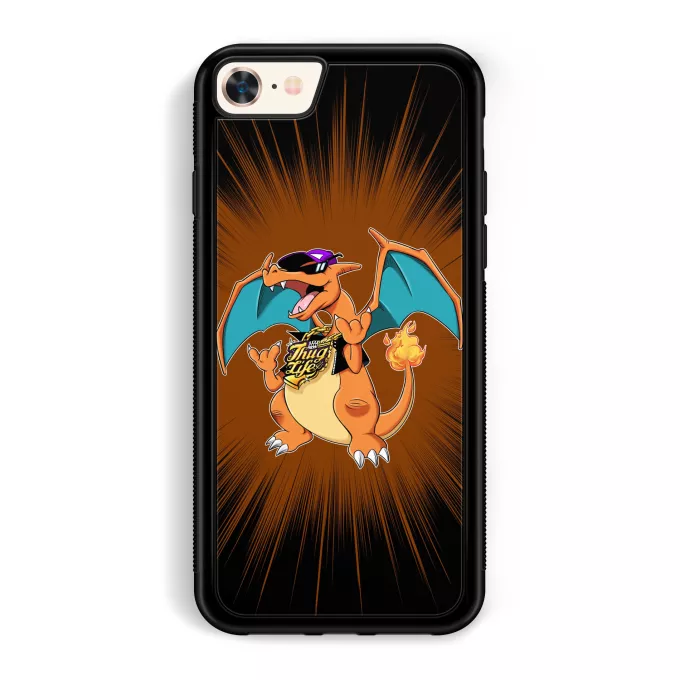 Fodral för iPhone 7 / 8 / SE2020 Parodi Pokémon CHARITHUG...!
