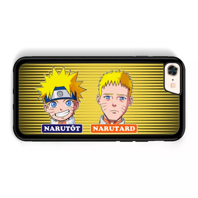 Coque pour téléphone portable iPhone 7 / 8 / SE2020 Parodie Naruto Narutôt... Narutard !