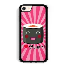 Coque Téléphone Portable « I Love Sushi ! » – Parodie Japon Culture