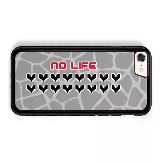 Custodia per iPhone 7 / 8 / SE2020 Paoridia videogiochi Pixel No Life Design