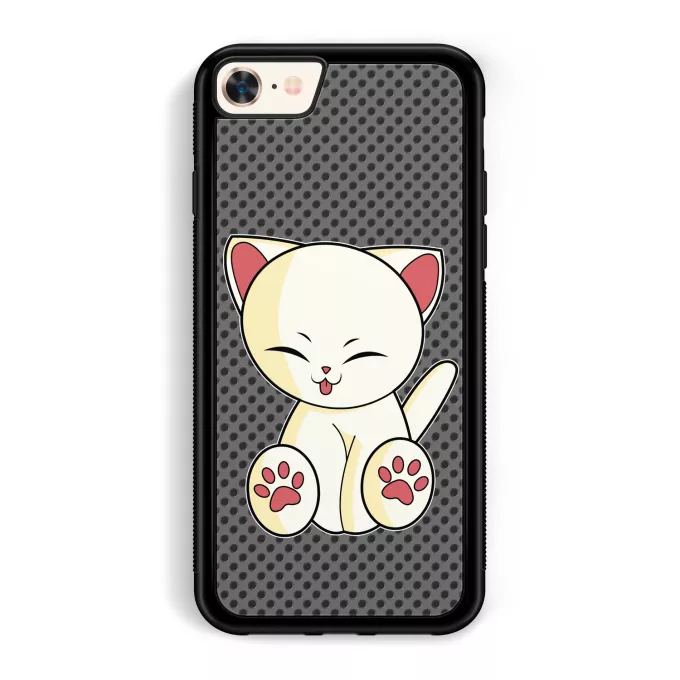 Coque pour téléphone portable iPhone 7 / 8 / SE2020 Parodie Chatons Mignons Chaton Mignon Crème