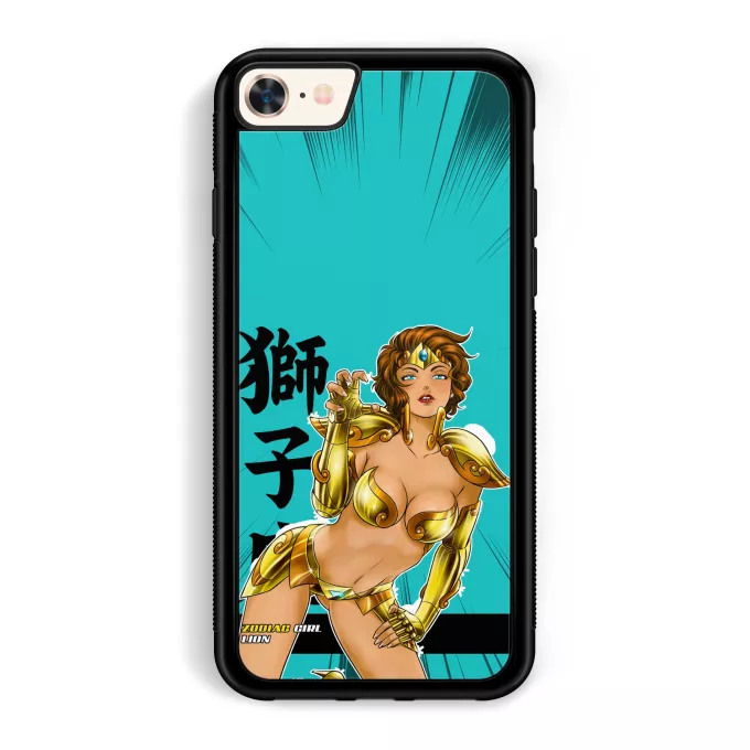 Coque pour téléphone portable iPhone 7 / 8 / SE2020 Parodie Cosplay Girls La Sublime Indra née sous le signe du Lion ! - Manga - Cosplay Girls