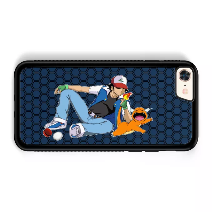 Custodia per iPhone 7 / 8 / SE2020 Paoridia Pokémon Charmander