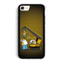 Custodia per smartphone Li Minions “Li Minions e Homer Simpson” – Parodia dei Minions