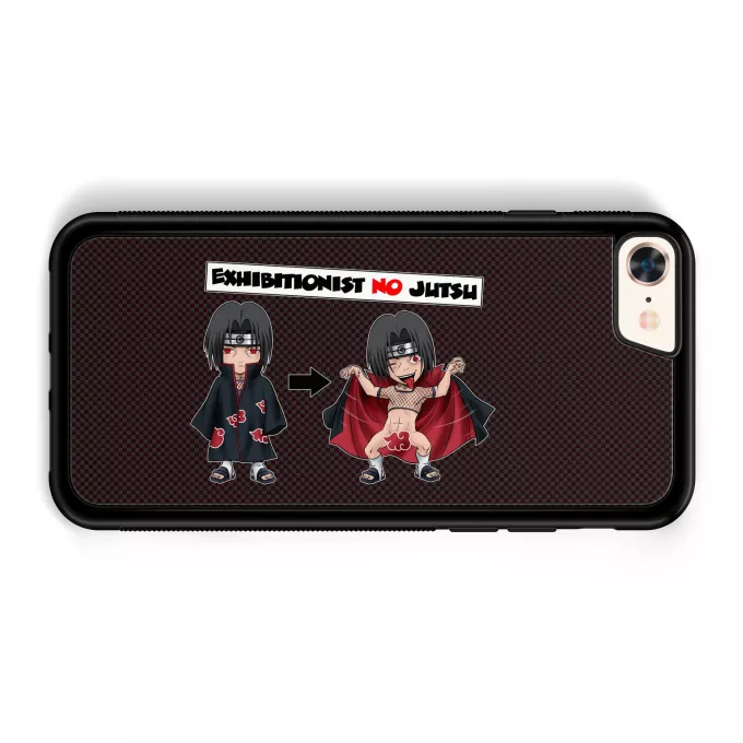 iPhone 7 / 8 / SE2020 Handyhülle Parodie auf Naruto Itachi Uchiwa