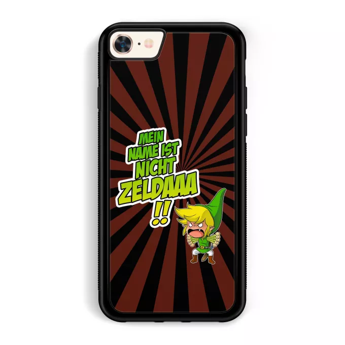 iPhone 7 / 8 / SE2020 Handyhülle Parodie auf Zelda Link