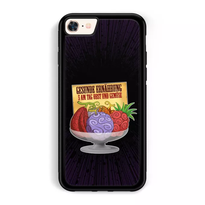 iPhone 7 / 8 / SE2020 Handyhülle Parodie auf One Piece Teufelsfrucht - Gum-Gum-Frucht