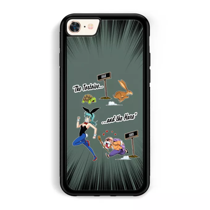 iPhone 7 / 8 / SE2020 Phone Case Parody of Dragon Ball Kame Sennin and Bulma