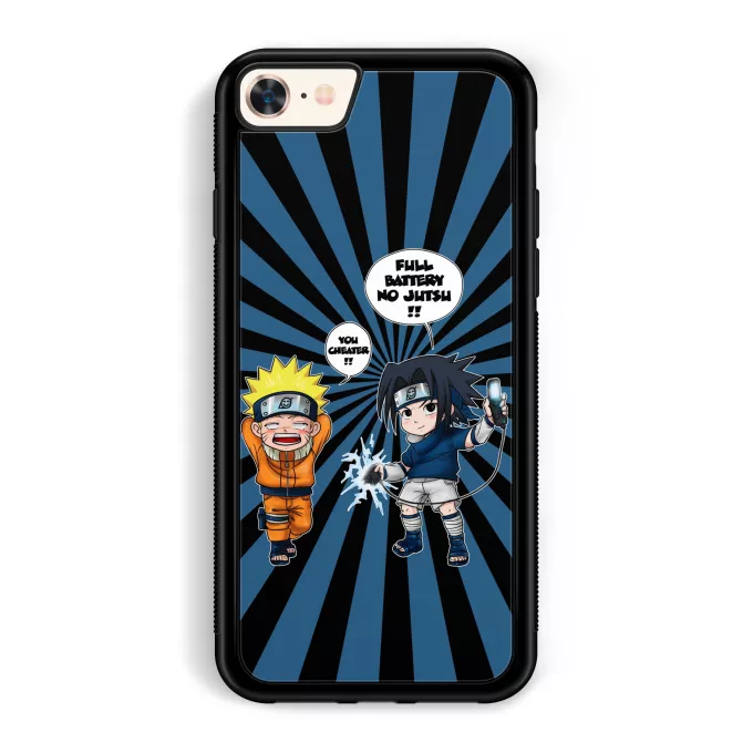 iPhone 7 / 8 / SE2020 Phone Case Parody of Naruto Sasuke