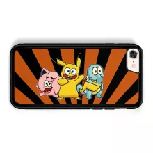 SpongeBob Smartphone hoesje “SpongeBob, Octo Tentakel, Patrick Ster en Pikachu” – Pokémon parodie