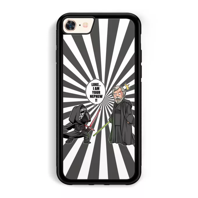 iPhone 7 / 8 / SE2020 Phone Case Parody of Star Wars Kylo Ren And Luke Skywalker