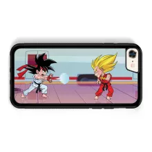 Son Goku Phone Case “Son Goku and Vegeta X Ryu and Ken” – Dragon Ball Z parody