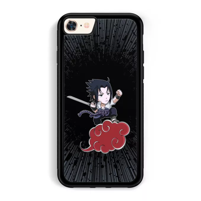 Custodia per iPhone 7 / 8 / SE2020 Paoridia Naruto Sasuke e Son Goku
