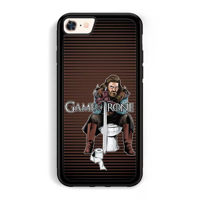 Coque pour téléphone portable iPhone 7 / 8 / SE2020 Parodie Game of Thrones Game Of Trone... Euh... - Eddard Stark