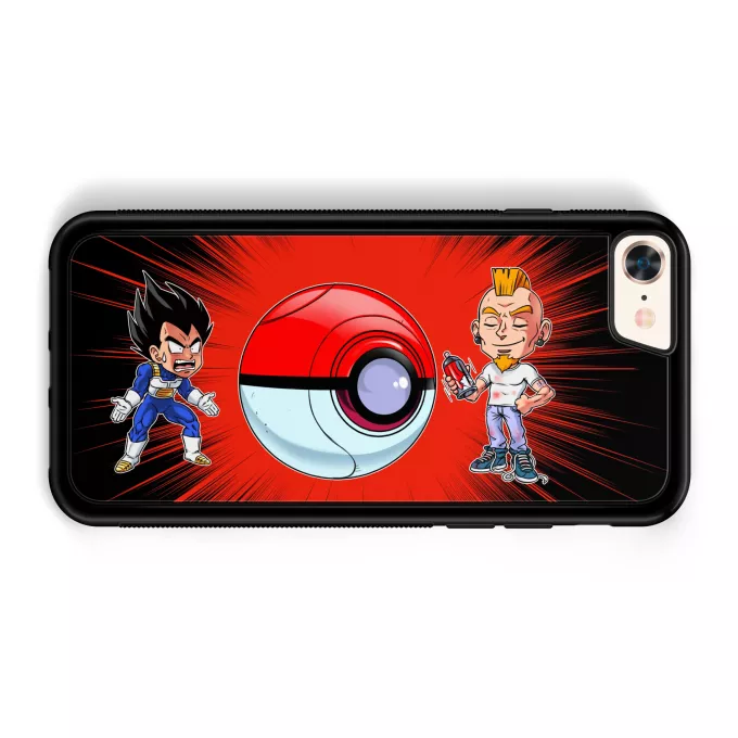 Funda para iPhone 7 / 8 / SE2020 Parodia Pokémon Vegeta