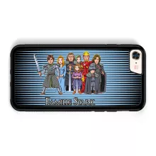 Coque Téléphone Portable Eddard « The Stark Family (Avec Robert Downey Jr dans le rôle de Tony) » – Parodie Game of Thrones