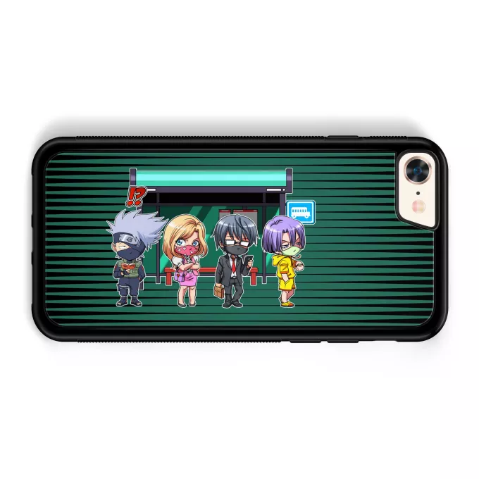 Hoesje voor iPhone 7 / 8 / SE2020 Parodie Naruto Kakashi