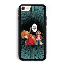 Coque Téléphone Portable Kenshin « L'élève dépasse le Maître... » – Parodie One Piece
