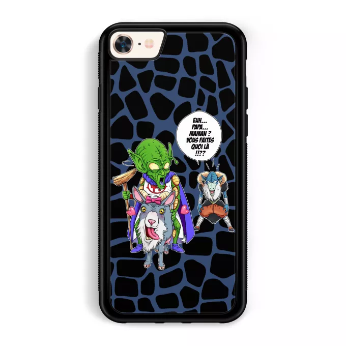 Coque pour téléphone portable iPhone 7 / 8 / SE2020 Parodie Dragon Ball Super Aux origines du mal... - Moro, Le Très-Haut