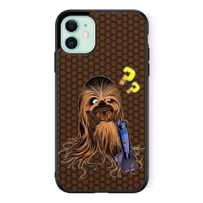 iPhone 11 Handyhülle Parodie auf Star Wars Chewbacca
