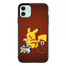 Coque Téléphone Portable Pikachu « En Charge... Ne pas déranger ! » – Parodie Pokémon