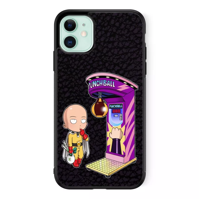 Fodral för iPhone 11 Parodi One-Punch Man Saitama