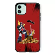 iPhone 11 mobile phone cover (Black) - UFO Robot Grendizer parody - Mecha UFO Robot Grendizer - Mecha UFO Robot Grendizer (Printed in France)