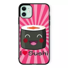 Coque Téléphone Portable « I Love Sushi ! » – Parodie Japon Culture