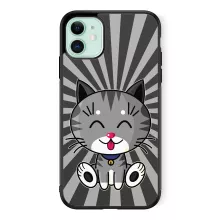 Coque Téléphone Portable « Kawaii Baby Cat (gris tigré) » – Parodie Kawaii Baby Cats