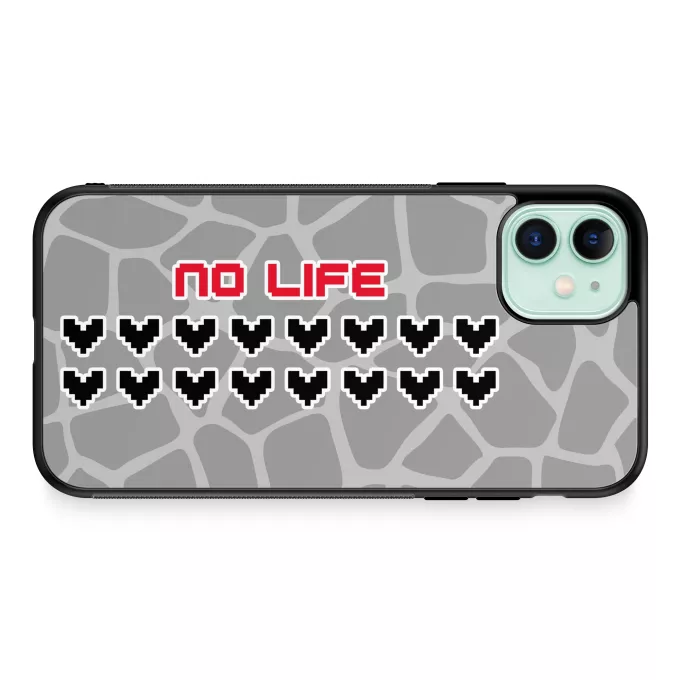Custodia per iPhone 11 Paoridia videogiochi Pixel No Life Design