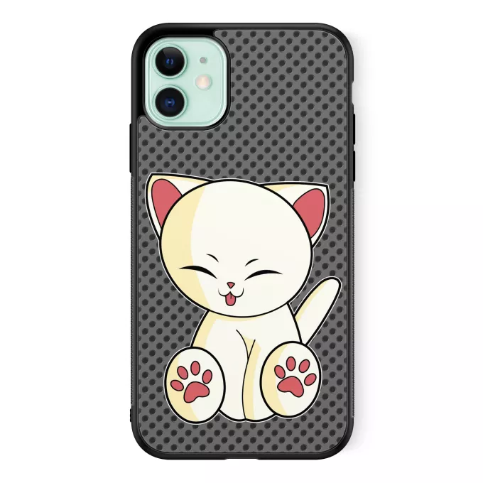Coque pour téléphone portable iPhone 11 Parodie Chatons Mignons Chaton Mignon Crème