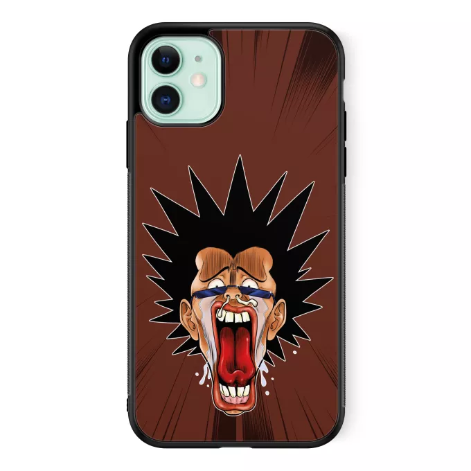 Coque pour téléphone portable iPhone 11 Parodie Manga Design Grimaces Baka - Les Rois de la Grimace Vol.4