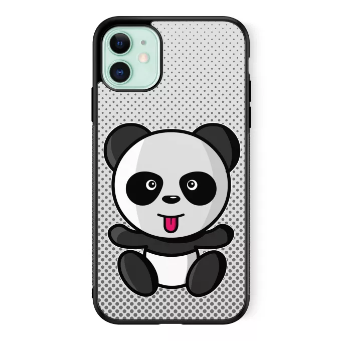 Coque pour téléphone portable iPhone 11 Parodie Délire Kawaii Kawaii Panda