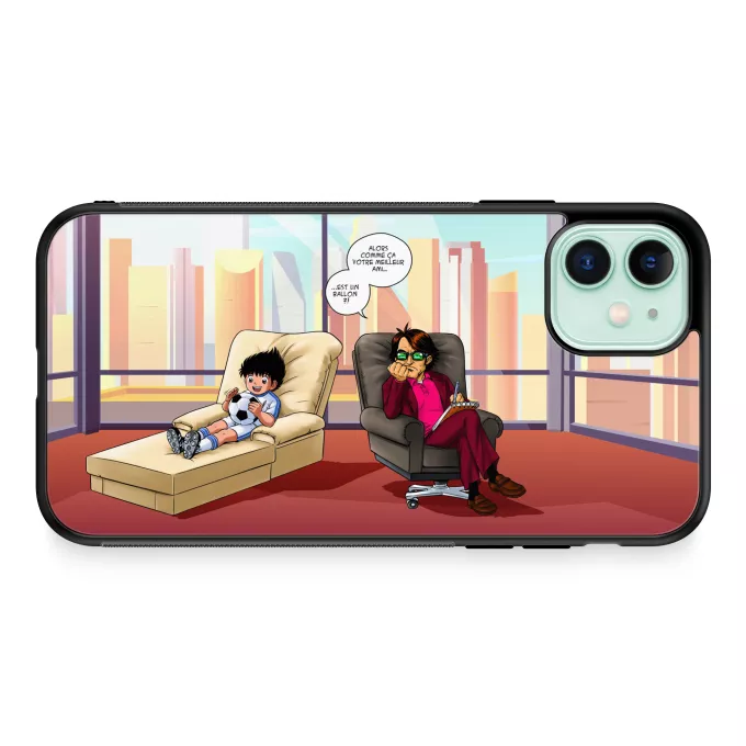 Coque pour téléphone portable iPhone 11 Parodie Olive et Tom - Captain Tsubasa Son meilleur ami...!? - Olivier Atone