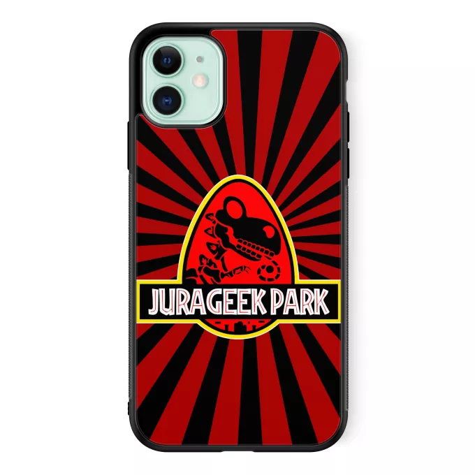 Estojo iPhone 11 Paródia Yoshi Yoshi e Parque Jurássico