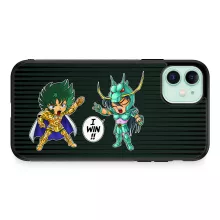 Capricorn Shura Smartphone hoesje “Capricorn Shura en Dragon Shiryu” – Saint Seiya parodie