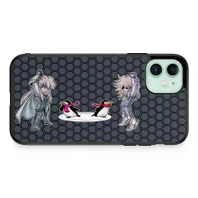 Cygnus Hyoga Smartphone hoesje “Cygnus Hyoga and Aquarius Camus” – Saint Seiya parodie