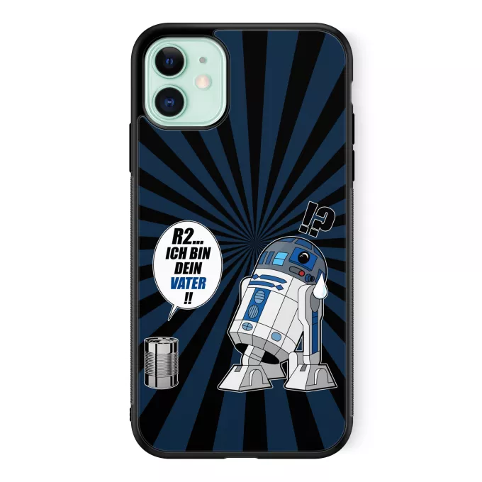iPhone 11 Handyhülle Parodie auf Star Wars R2-D2