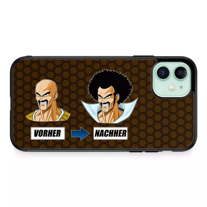 iPhone 11 Handyhülle Parodie auf Dragon Ball Z - DBZ Nappa und Mr Satan
